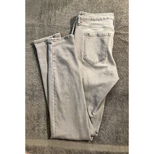 Women’s Jeans ATHLETA 6T Gray 6 TALL Long Slim SCULPTEK Stretch Skinny 30 32